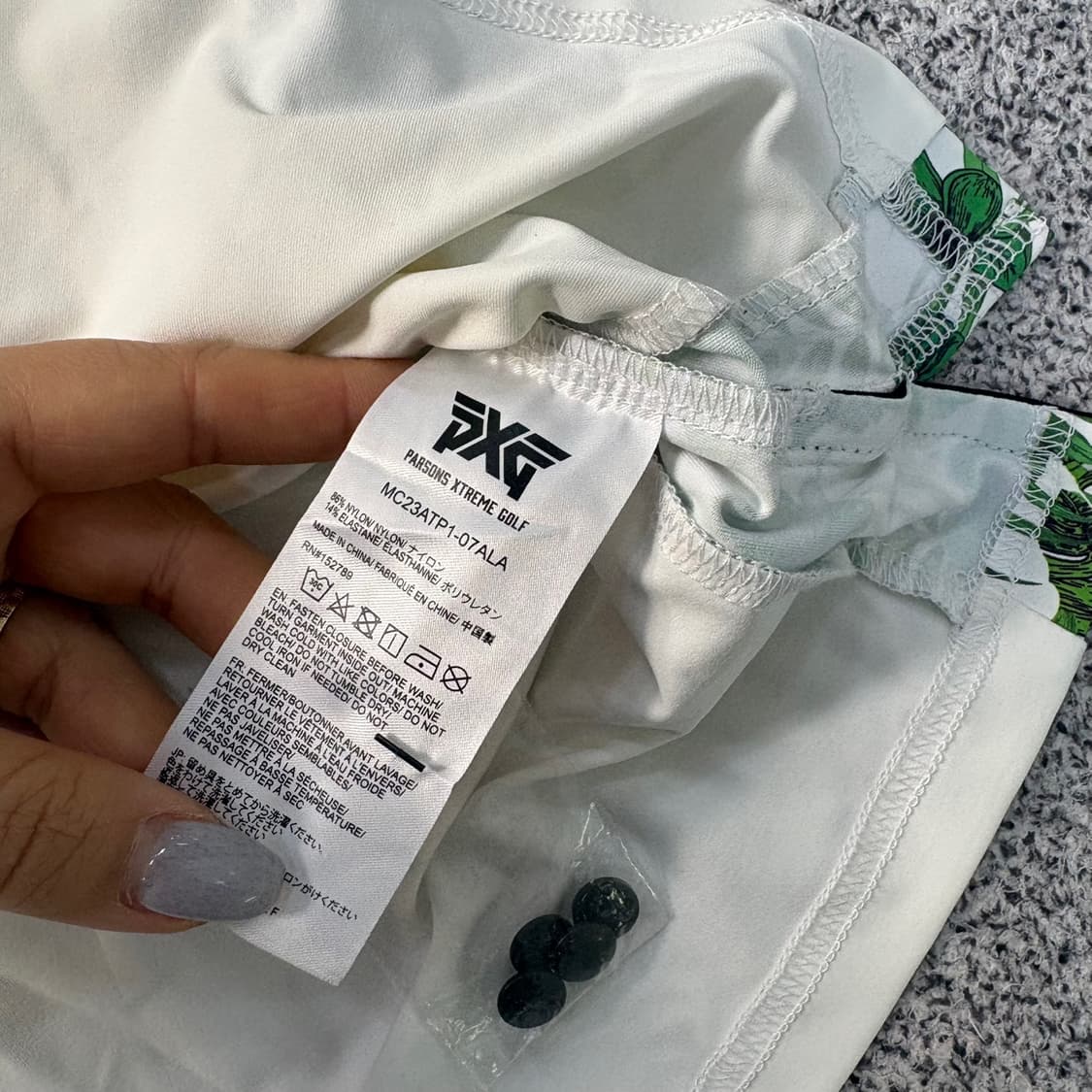 S PXG 골프 남성 기능성 반팔 티셔츠 0330J 상품이미지4