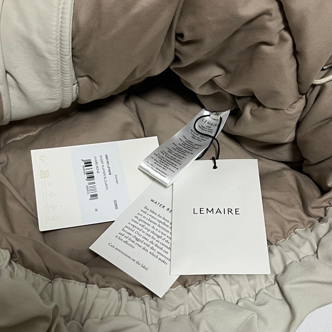 [36]르메르 25fw 숏 푸퍼 패딩/본 상품이미지4