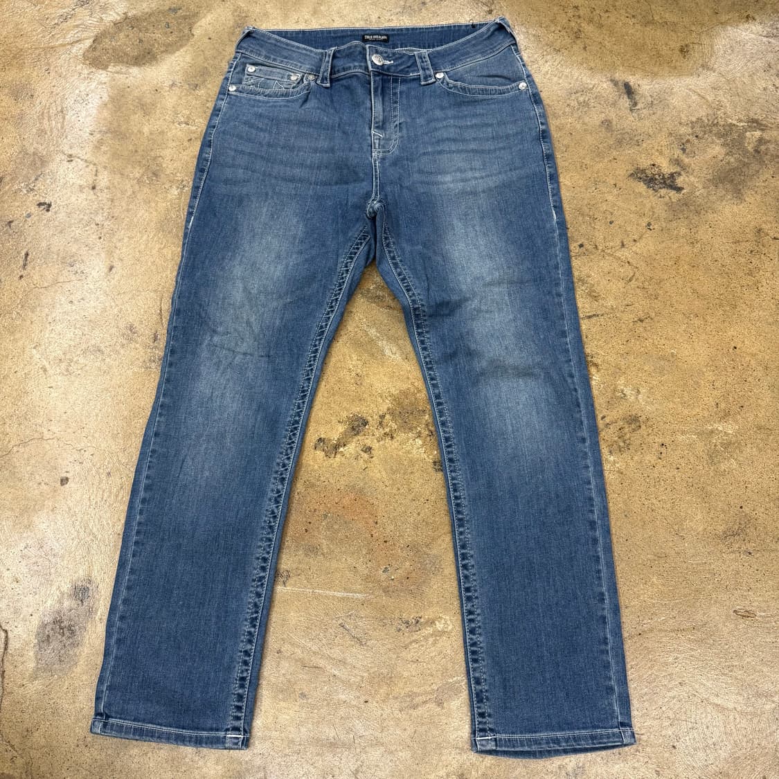 [정품/86(34사이즈)] 트루릴리전 중청 데님팬츠 b8 상품이미지2