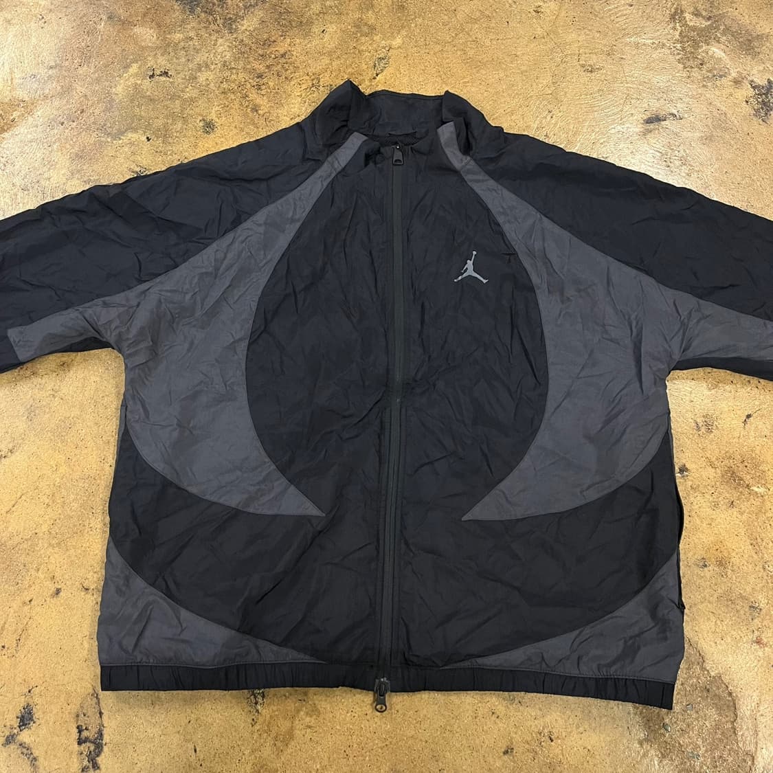 [정품/3XL] 조던 블랙 바람막이 점퍼 b12 상품이미지3