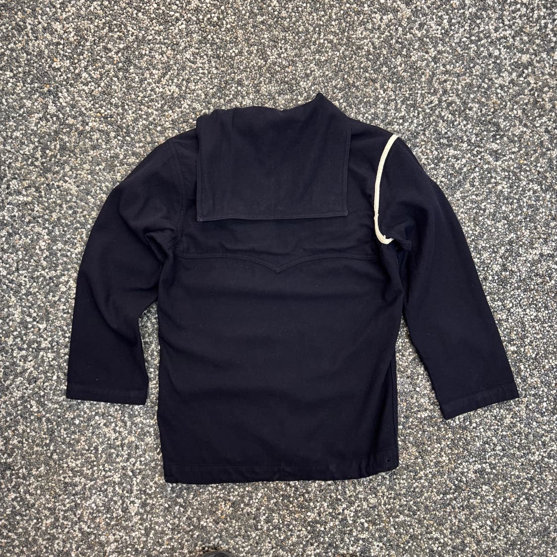 40s US Navy 미해군 세계2차대전 울 세일러 셔츠 (S) 상품이미지5