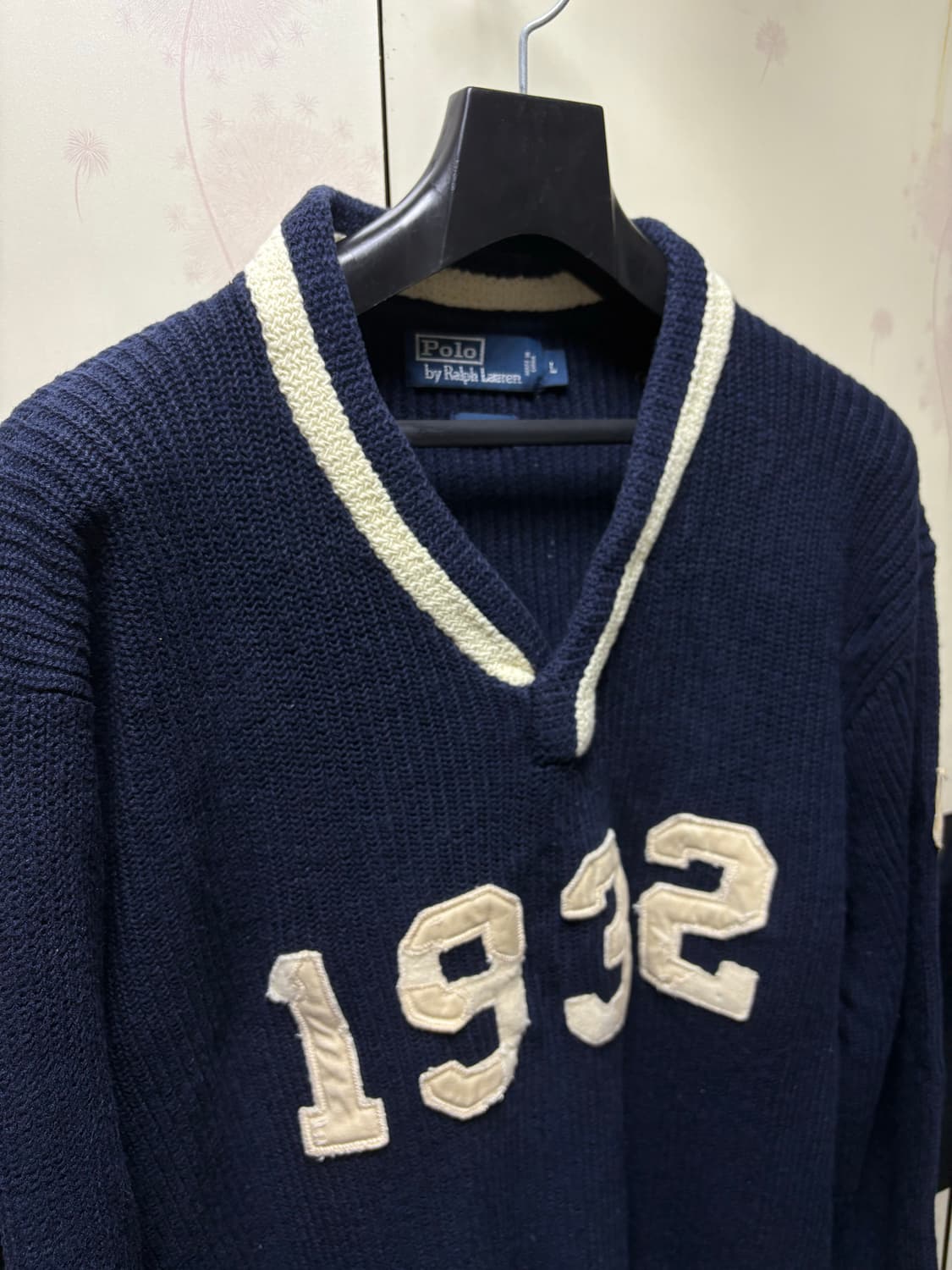 [L] 폴로 랄프로렌 V넥 크리켓 니트 상품이미지2