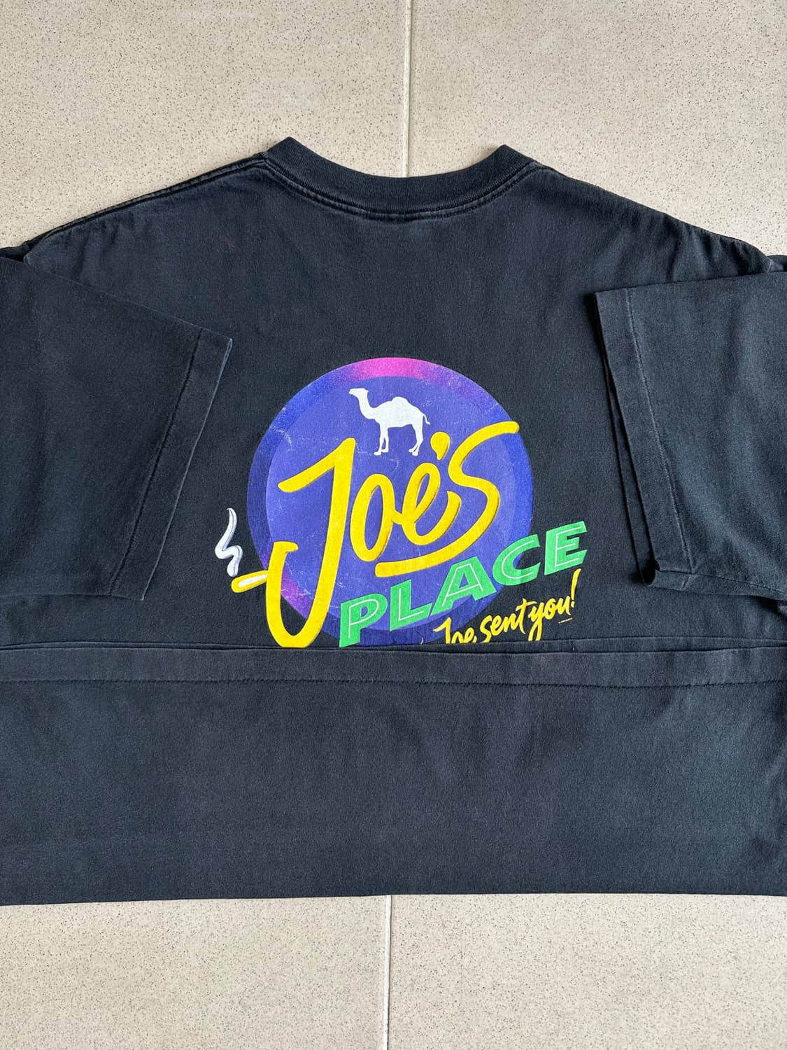 90s 빈티지 카멜 시가렛 티셔츠 XL Joe's place 상품이미지8