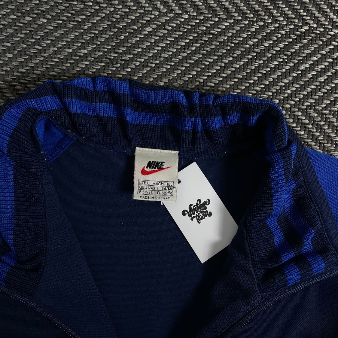 90s 나이키 올드스쿨 배색 박시핏 트랙탑 져지y 3317 상품이미지6