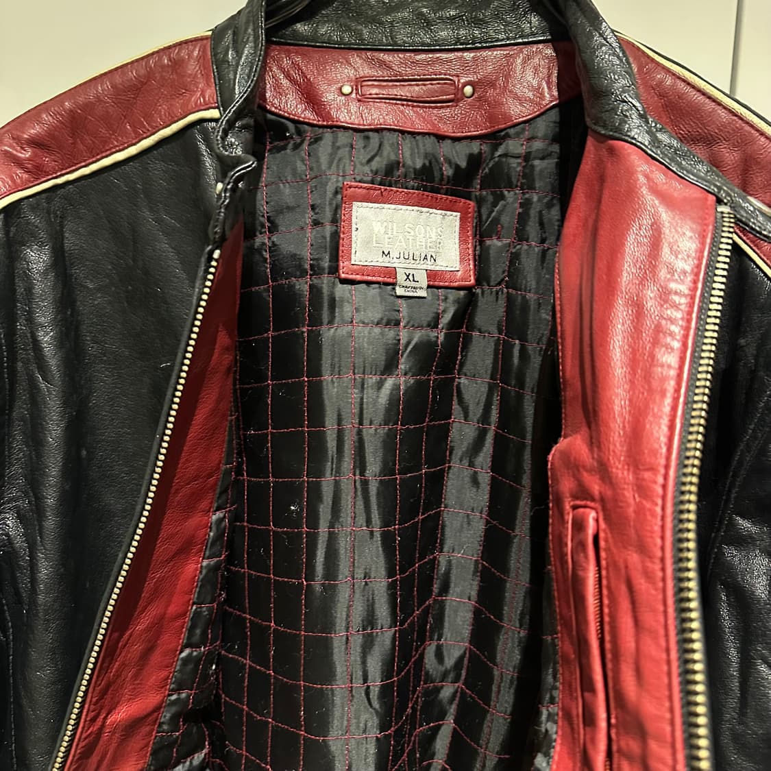 윌슨 레더 카페레이서 레더자켓 상품이미지7