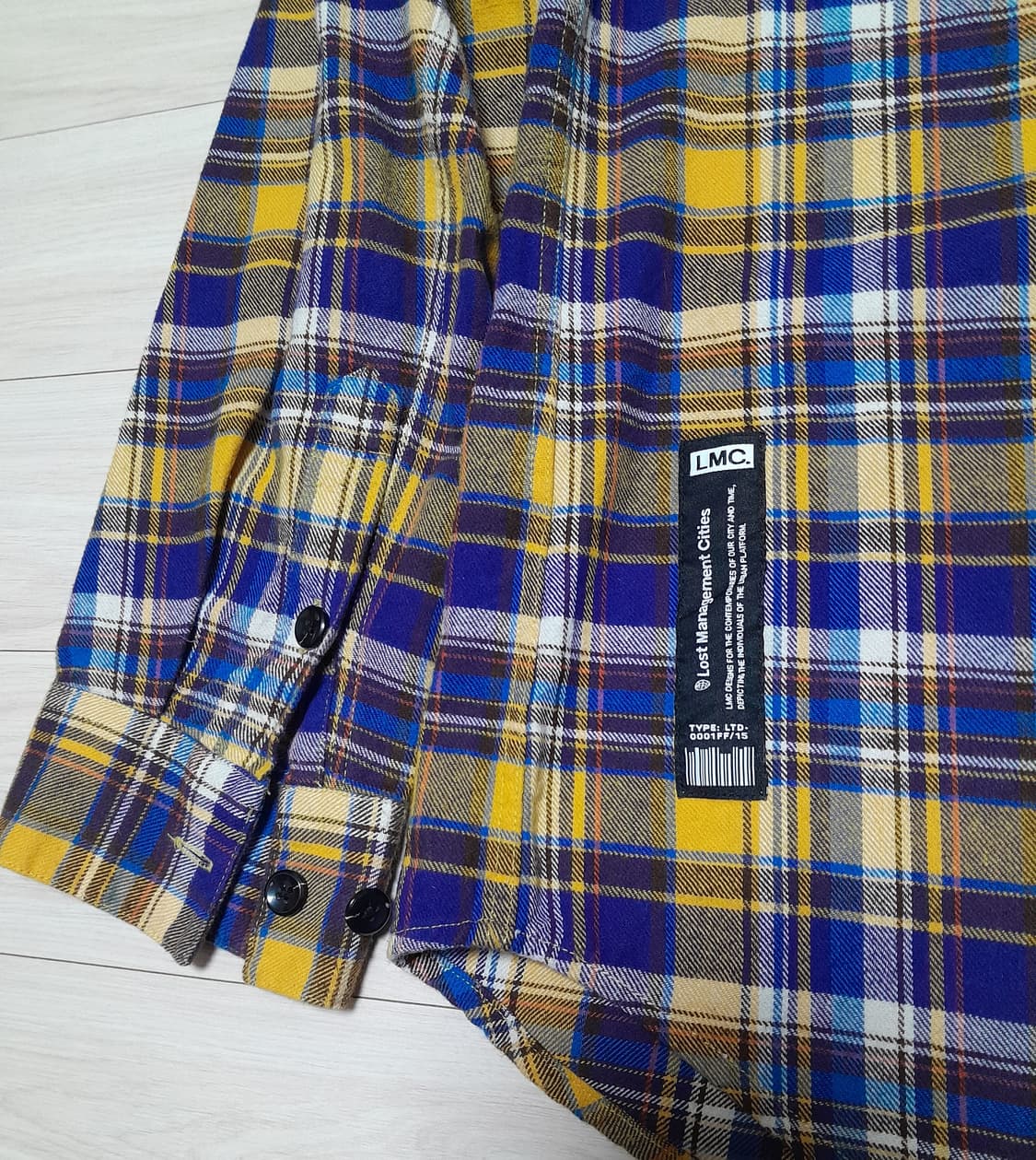 💥LMC 체크셔츠 옐로우 (1)
 상품이미지8