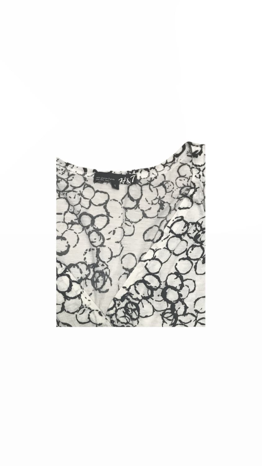 행텐 H&T 서클 패턴 원피스 상품이미지2