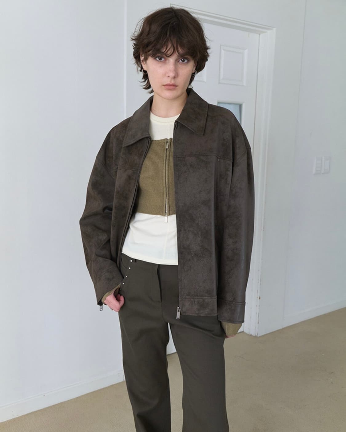 RAIVE 레이브 스웨이드 재킷 상품이미지4