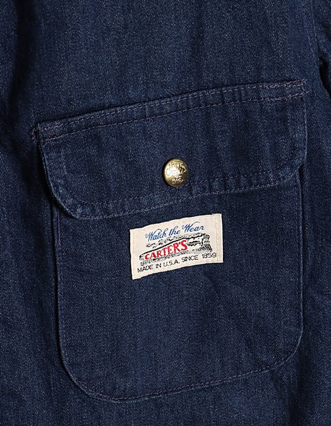 Carter's Blanket Denim Chore Jacket 상품이미지4