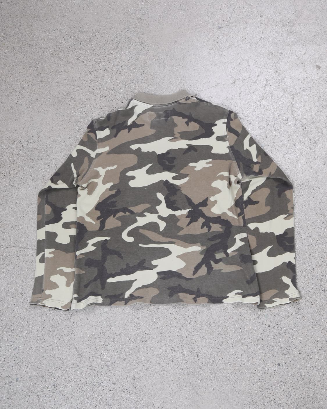 Stüssy 1990s Camo Long Sleeve Polo 상품이미지3