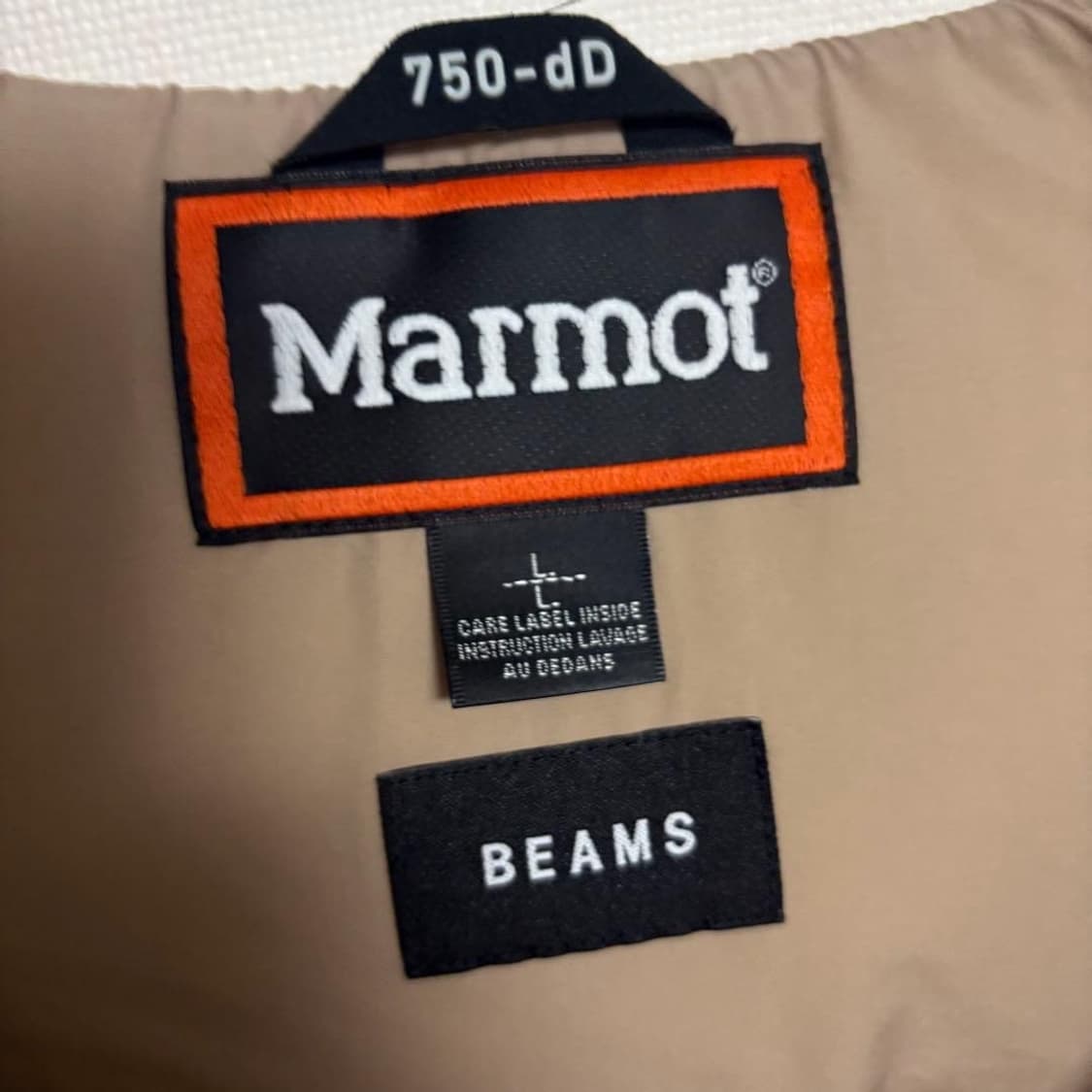 마모트 x 빔즈 조끼패딩 상품이미지5