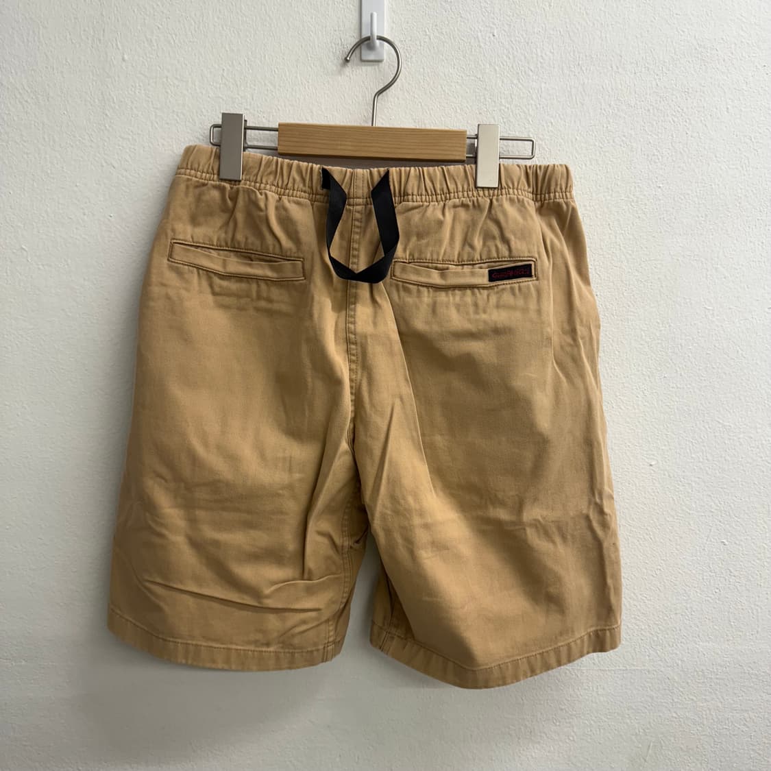 USA 그라미치 베이지 밴딩 하프 팬츠 L 상품이미지4