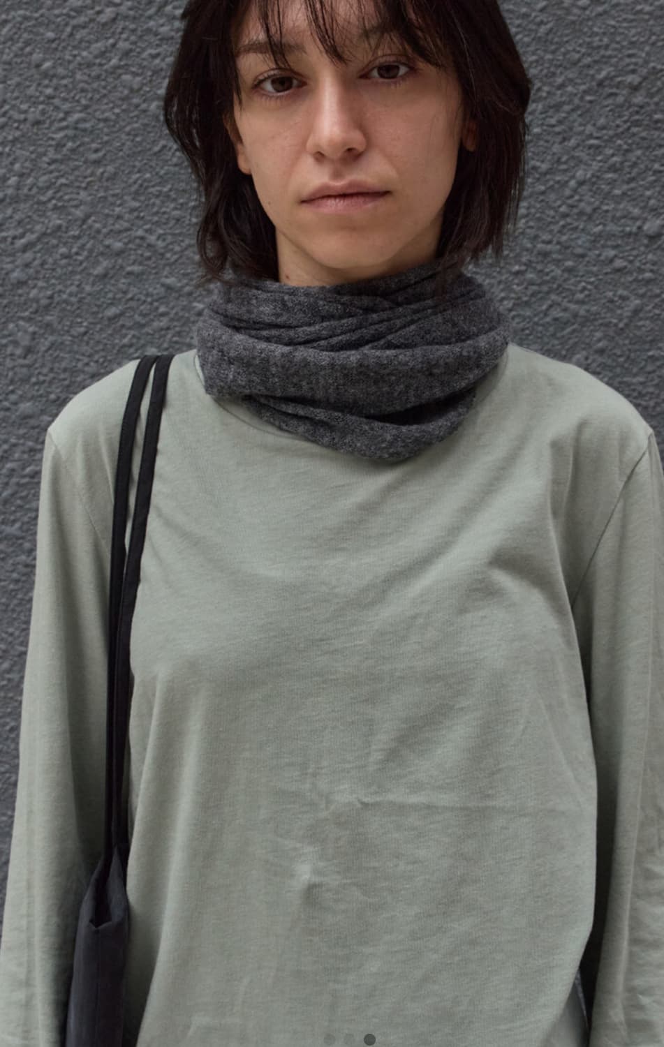 mudule 머듈 롱 스카프 그레이 상품이미지1