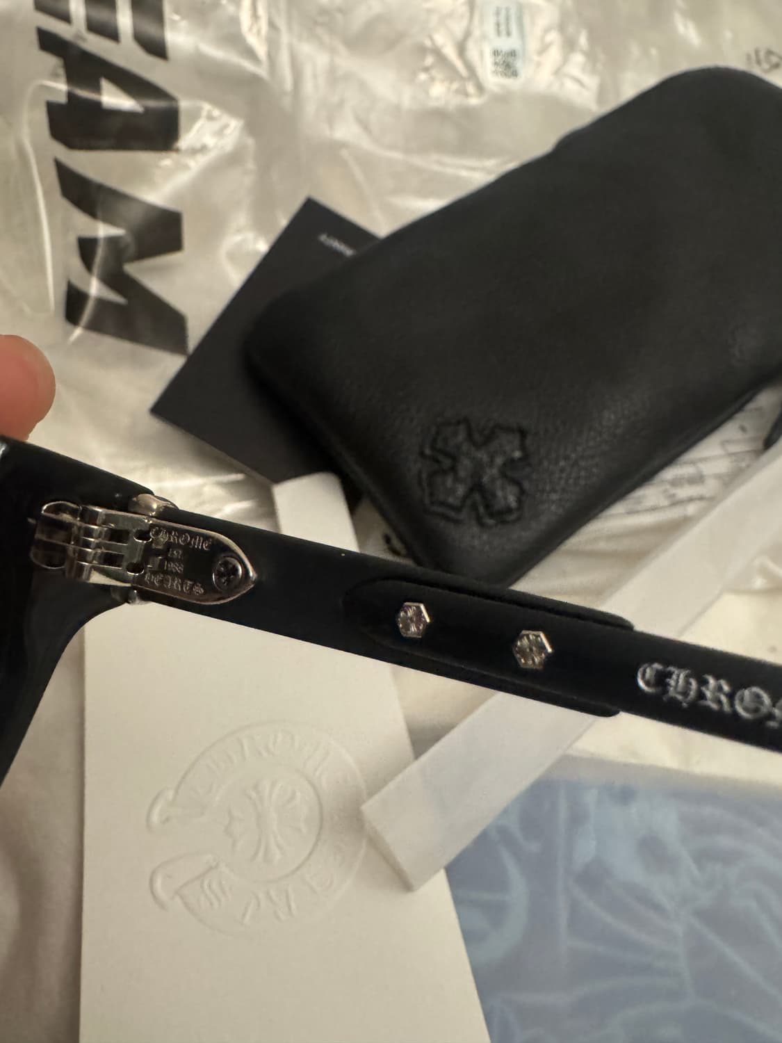 크롬하츠 배긴스 아시안핏 블랙 플레이트 상품이미지9