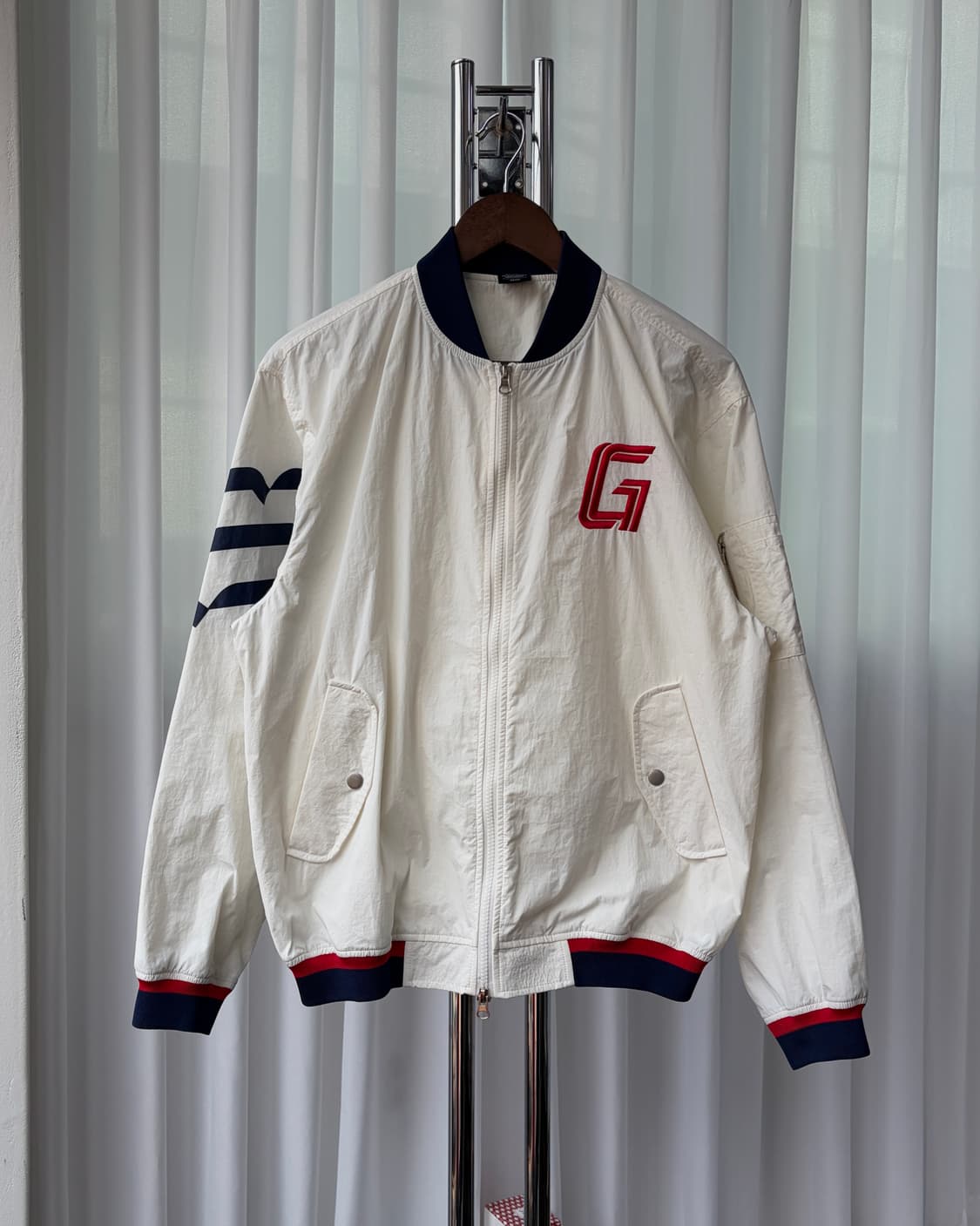 [M]롯데 자이언츠 G로고 바람막이 항공 자켓 상품이미지2