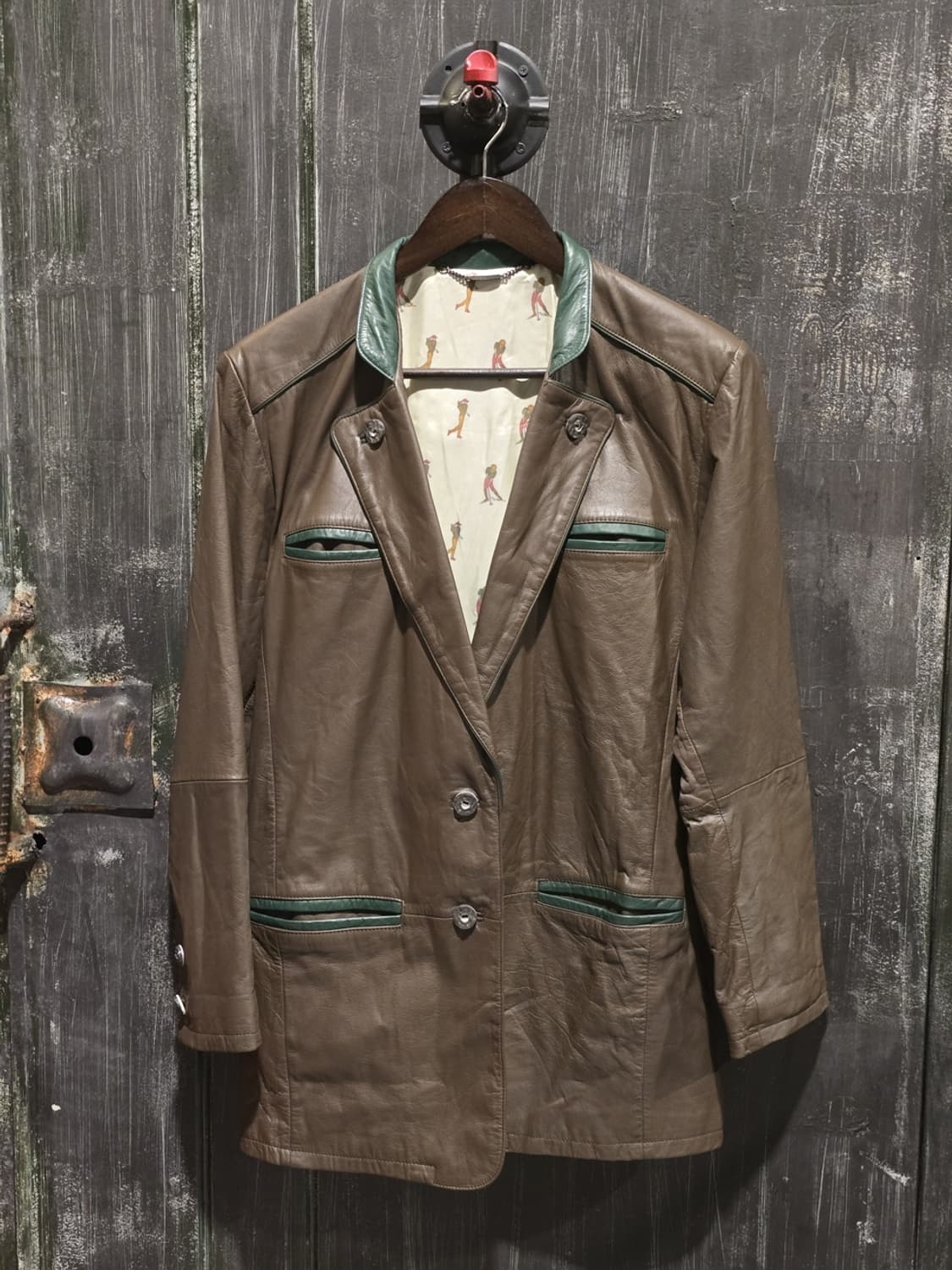 80s Leather Jacket /made in Germany 상품이미지1