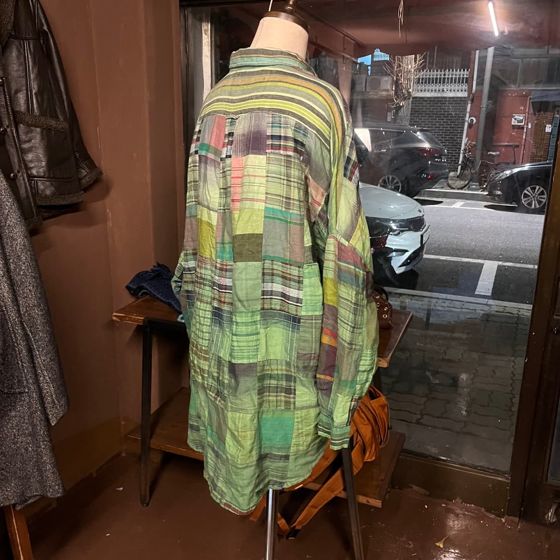 MALAIKA patchwork boro shirt 상품이미지3