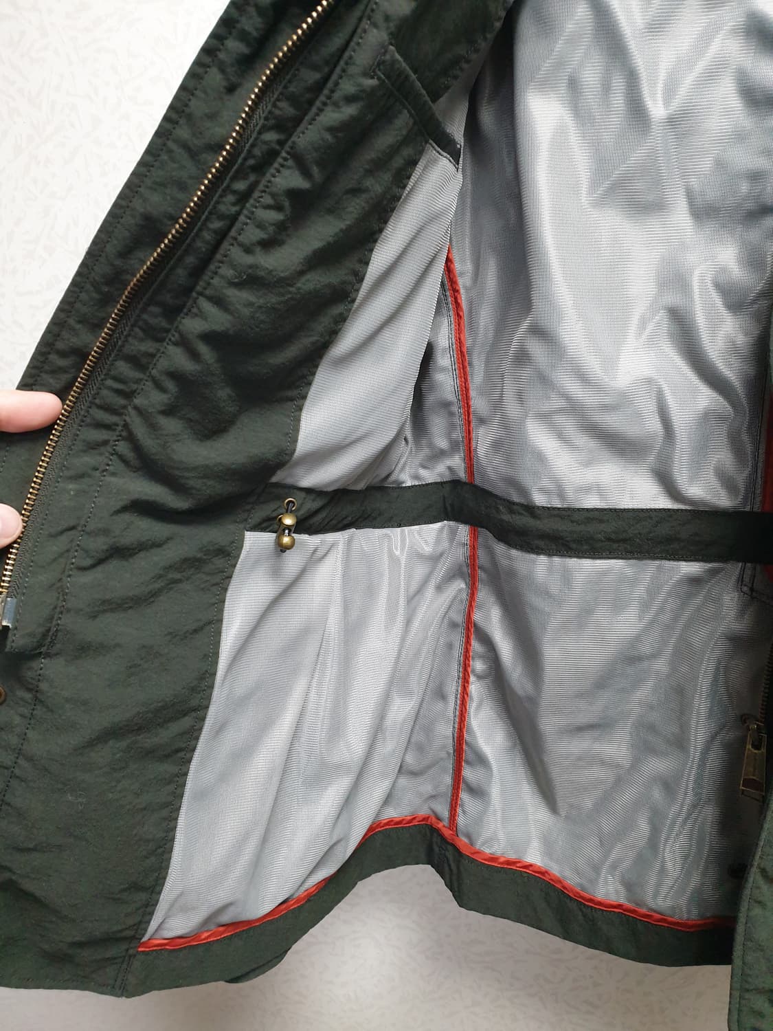 [L/100/정품] 린드버그 골프 야상자켓 카키 상품이미지8