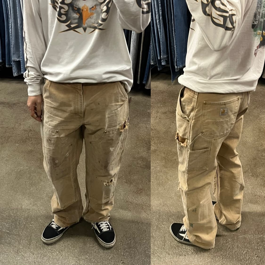 Carhartt 더블니 워크 팬츠 (32“) 상품이미지7