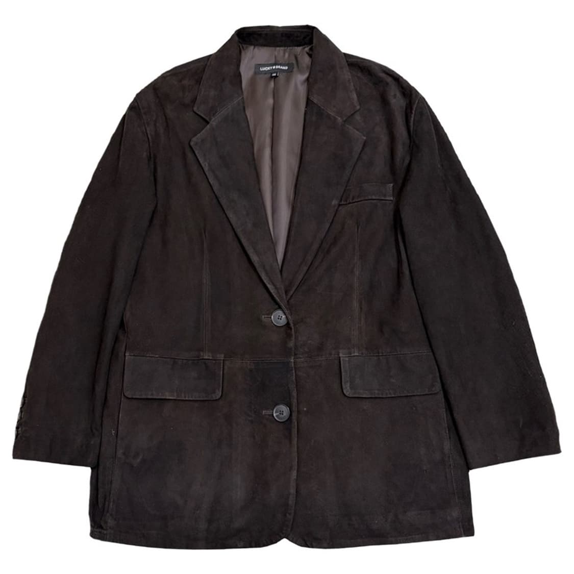 LUCKY BRAND 이탈리아 고트스킨 스웨이드 블레이저 55 상품이미지1