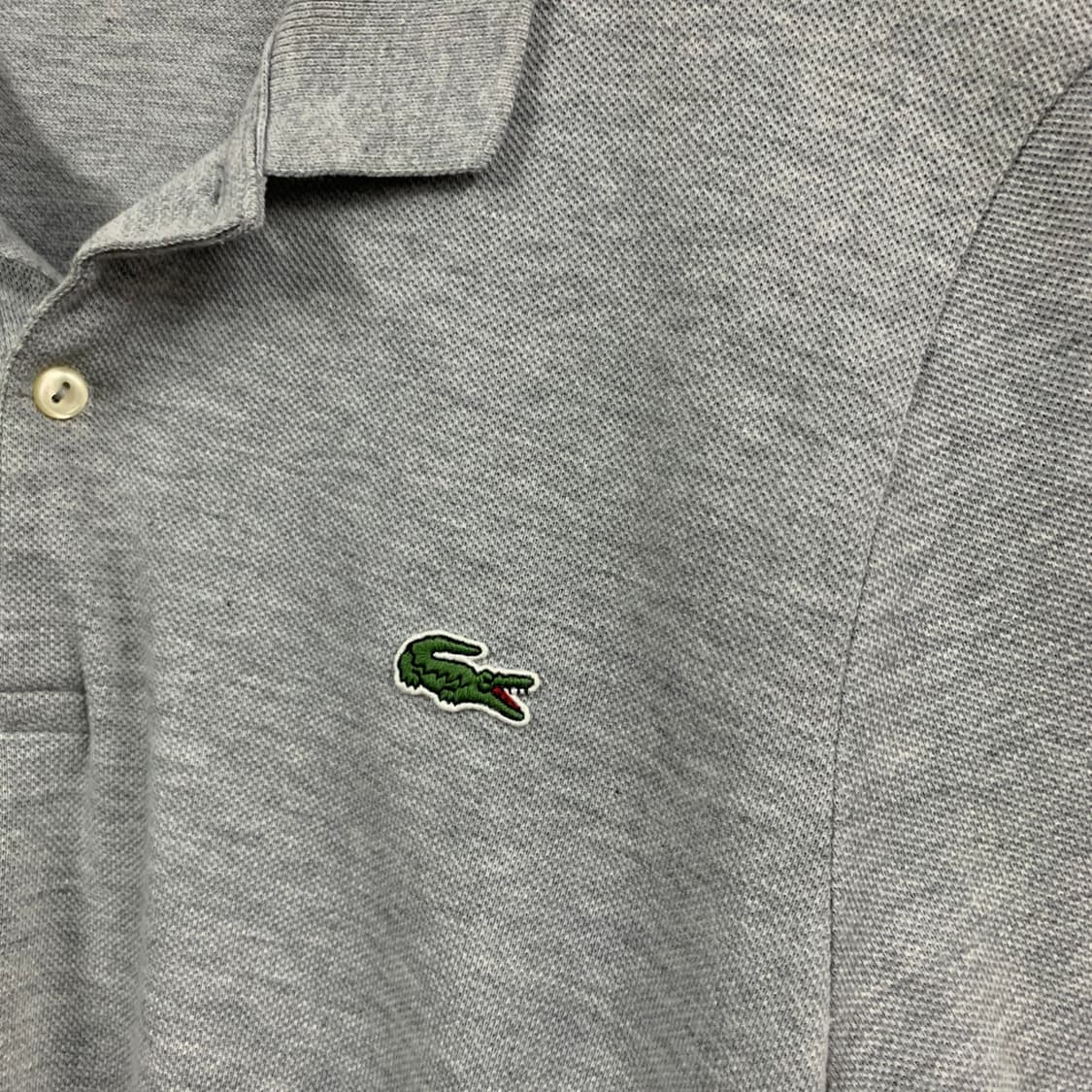 L 라코스테 라이브 그레이 PK 폴로 반팔 카라티 상품이미지3