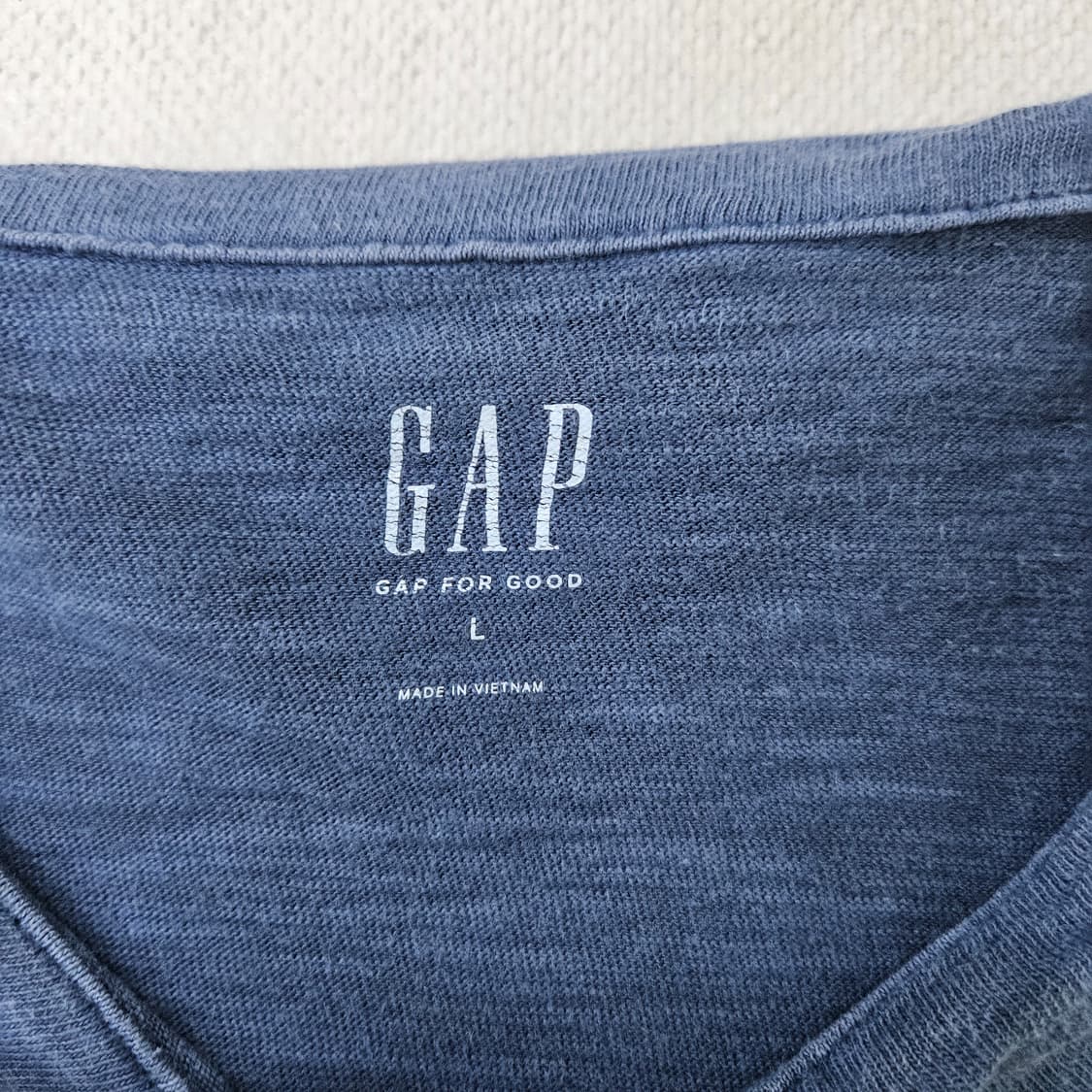 L GAP 카라 반팔 티셔츠 0312Y 상품이미지3