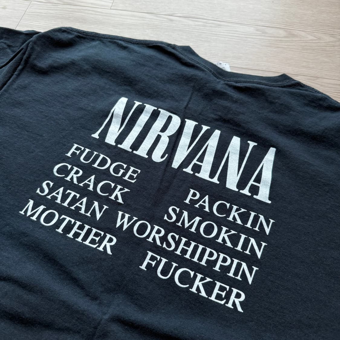 [XL]nirvana 너바나 티셔츠 2003 상품이미지6