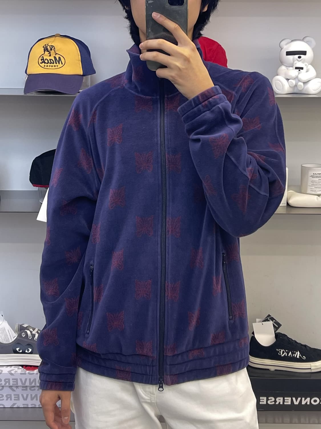 니들스 22AW 파피용 벨루어 트랙탑 상품이미지2