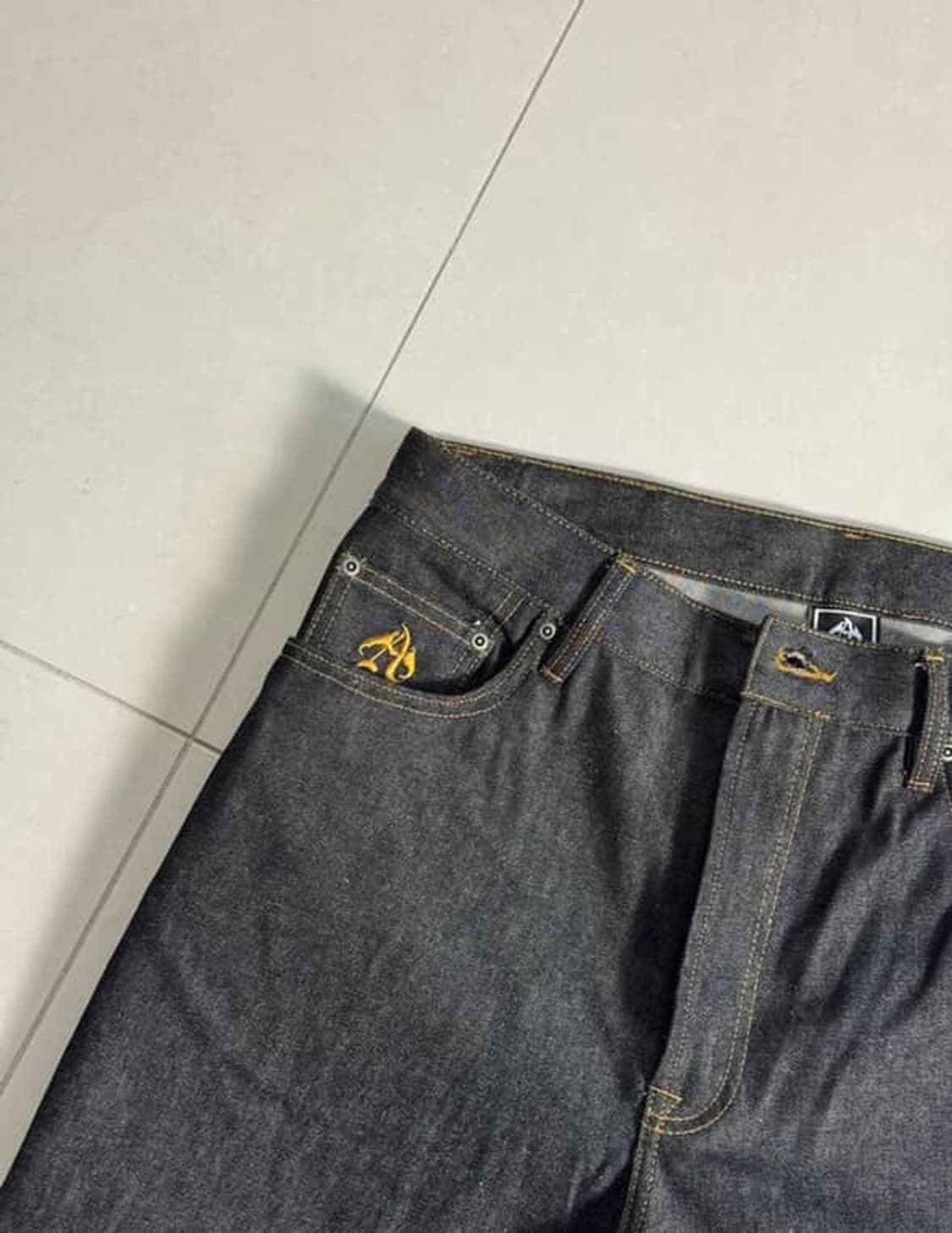 Antimid 데님팬츠 블랙 XL 상품이미지2