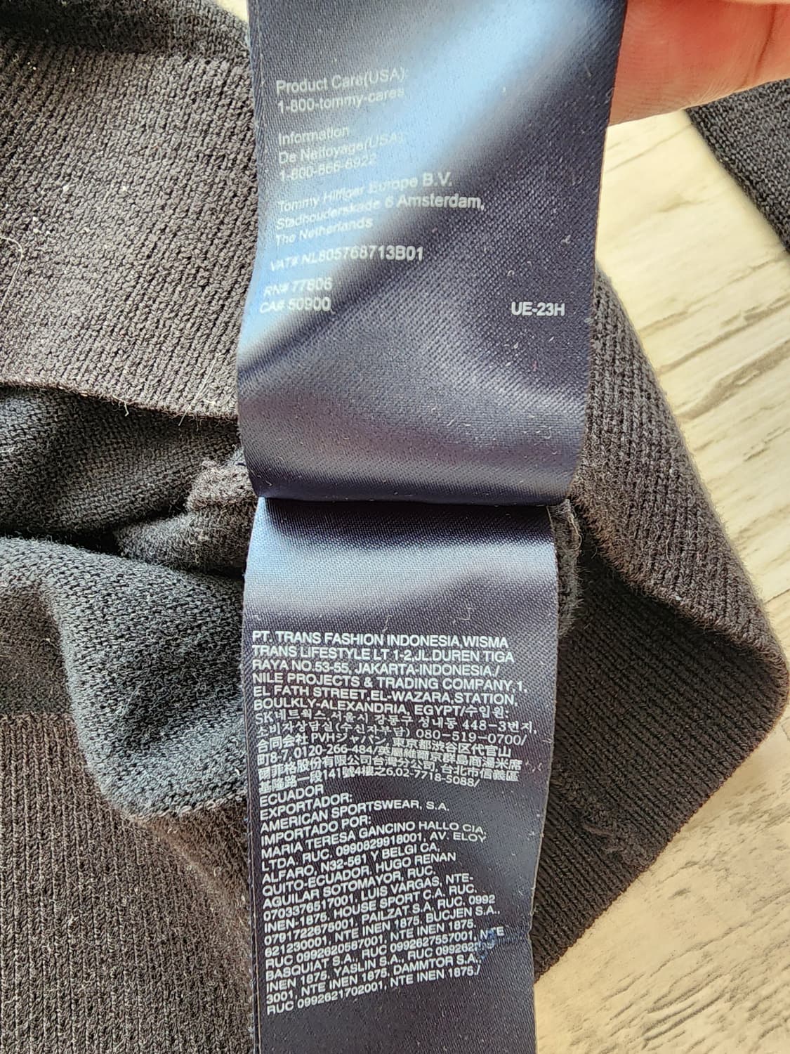 타미힐피거 라운드 실크 니트 M(100)사이즈 tommy hilfiger 상품이미지6