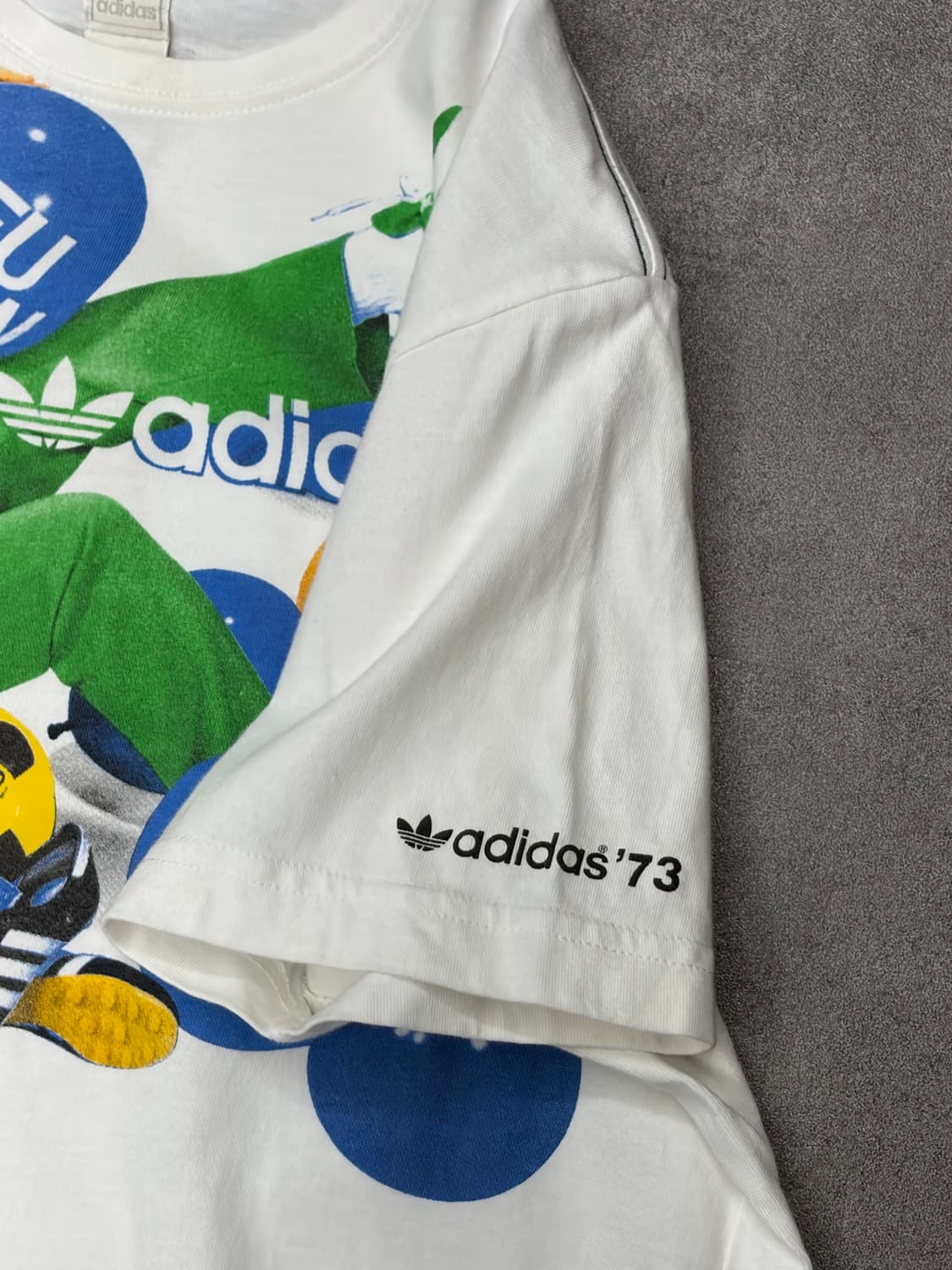 00s 아디다스 오리지널 프린팅 반팔 티셔츠 상품이미지5