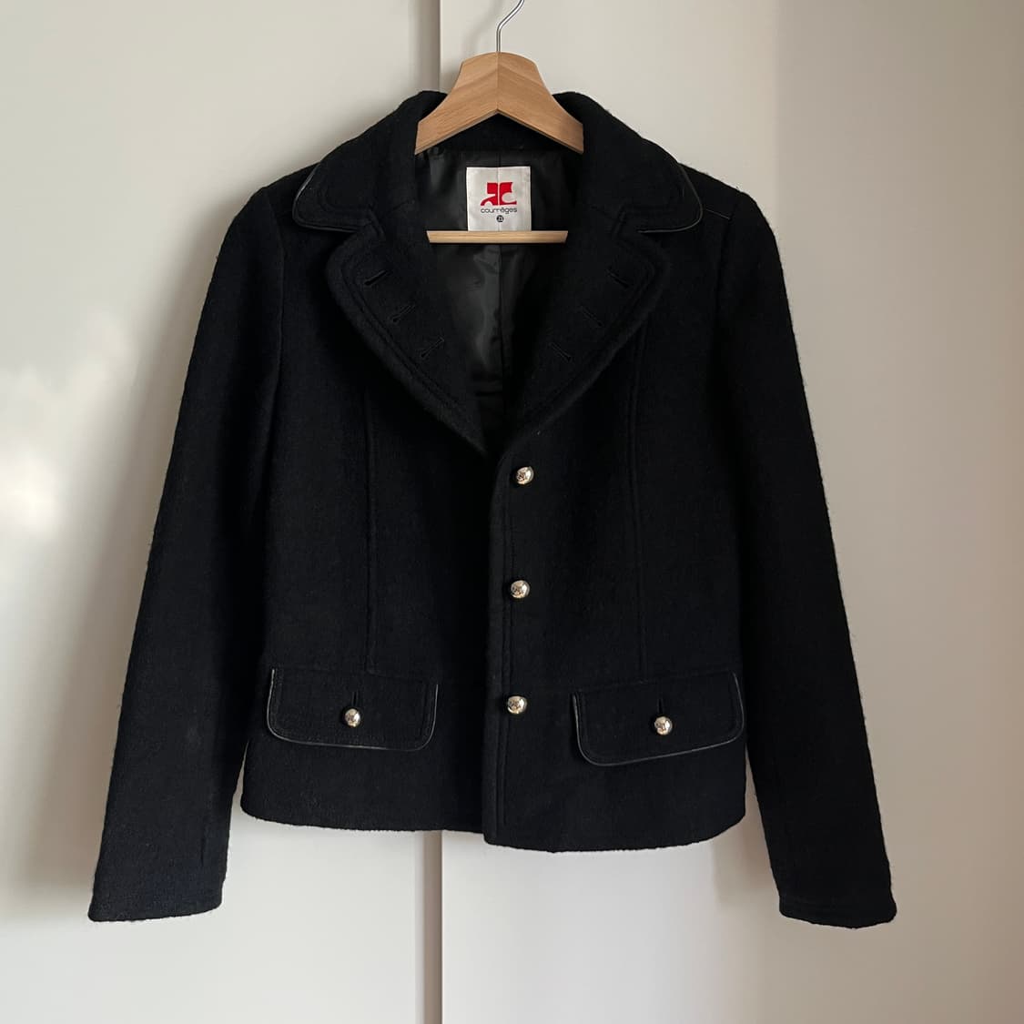 COURREGES 90's wool 100% Jacket 상품이미지8