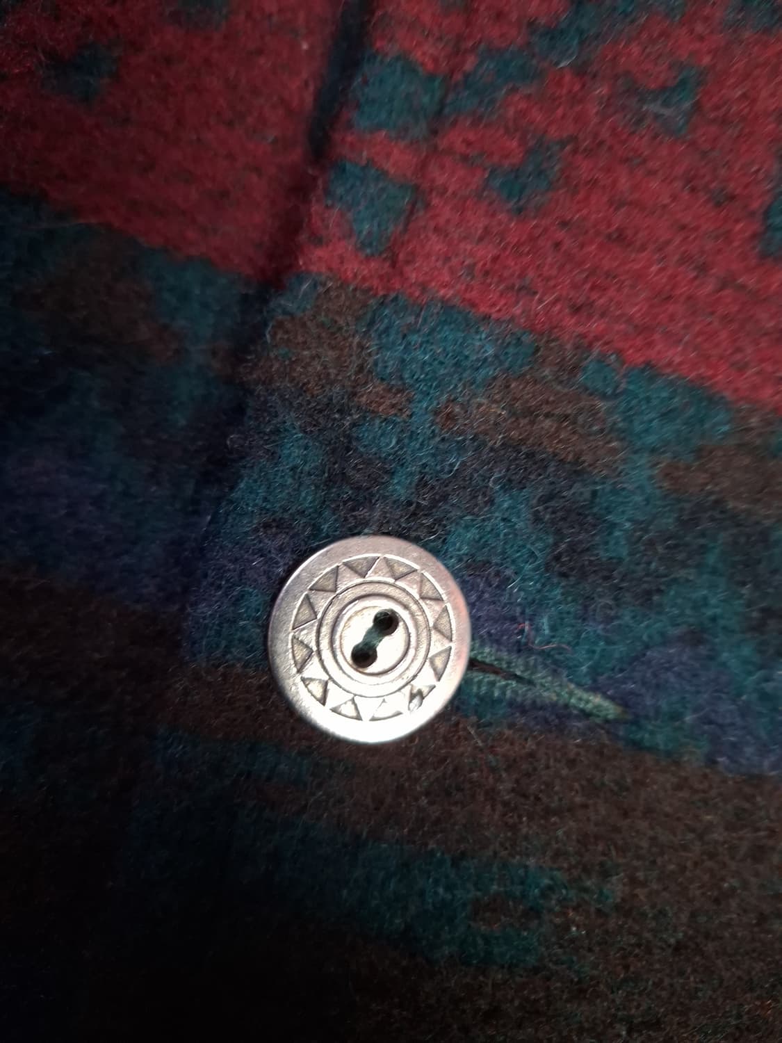 새제품 90's 오리지날 미국제조 울리치 나바호 울 블랭킷 코트 상품이미지7