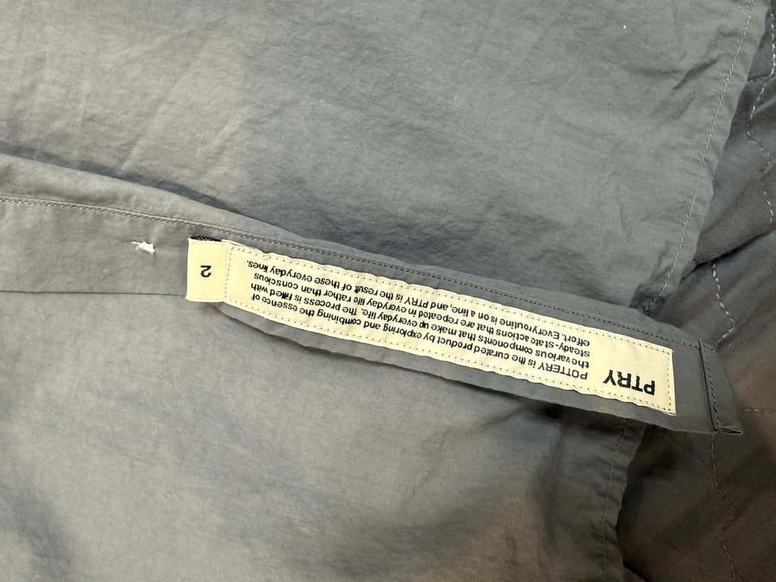 포터리 컴포트 셔츠 차콜그레이 2사이즈 상품이미지2