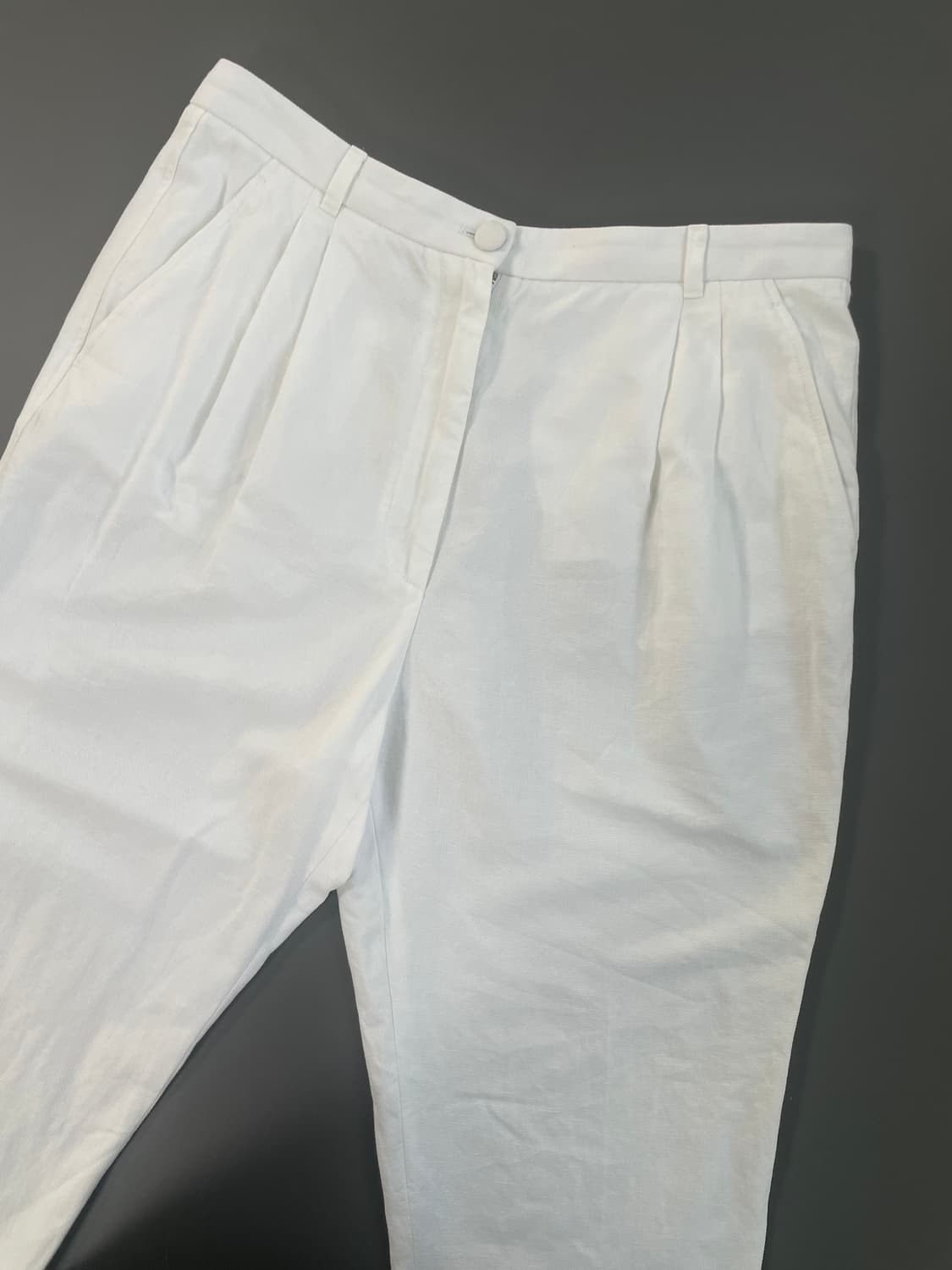 [29] 돌체앤가바나 코튼 플리츠 린넨 팬츠 상품이미지4