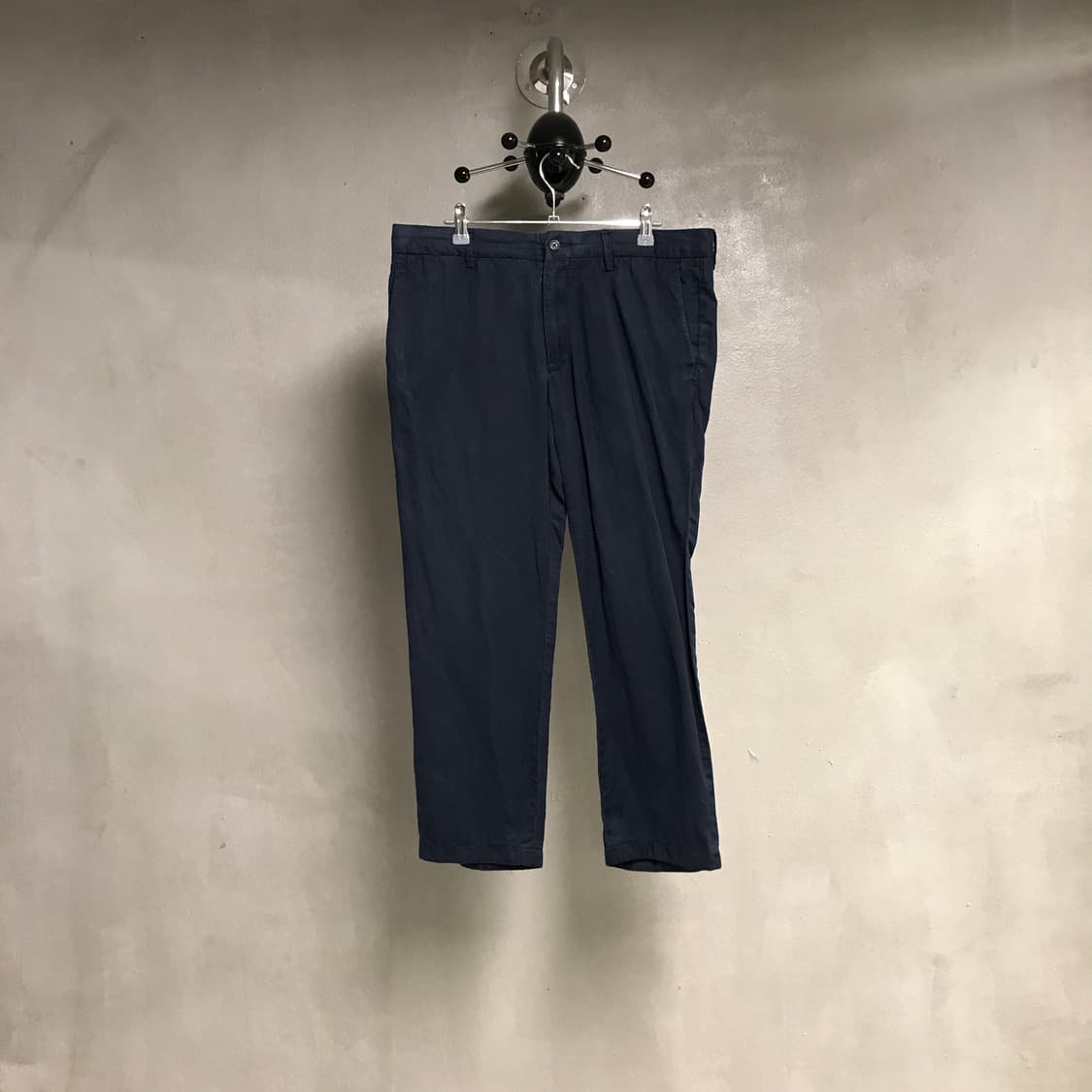 폴로 랄프로렌 QR 린넨 치노 팬츠 네이비 33/32 상품이미지1