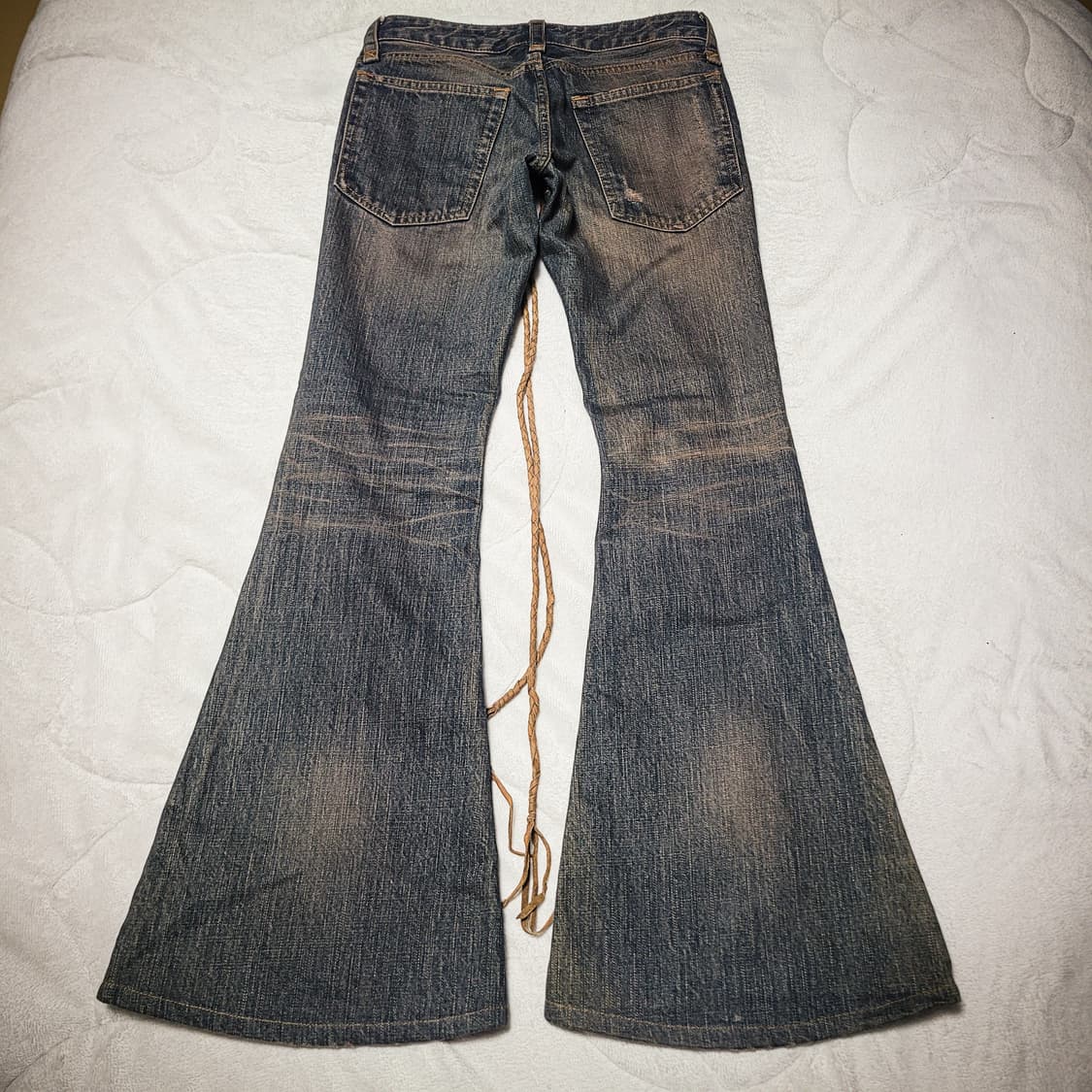 IF SIX WAS NINE Lace Up Flare Denim PT1 상품이미지7