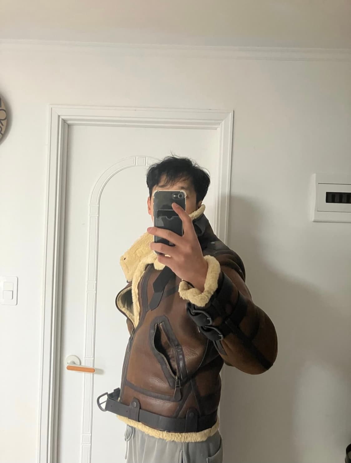 Paecock B-3 무스탕 상품이미지2