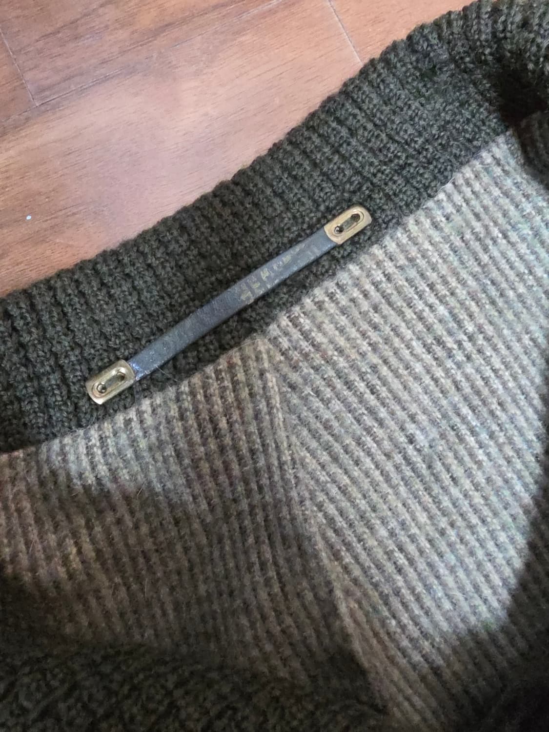 유럽발 80s 빈티지 코듀로이 헌팅자켓 XL 상품이미지5