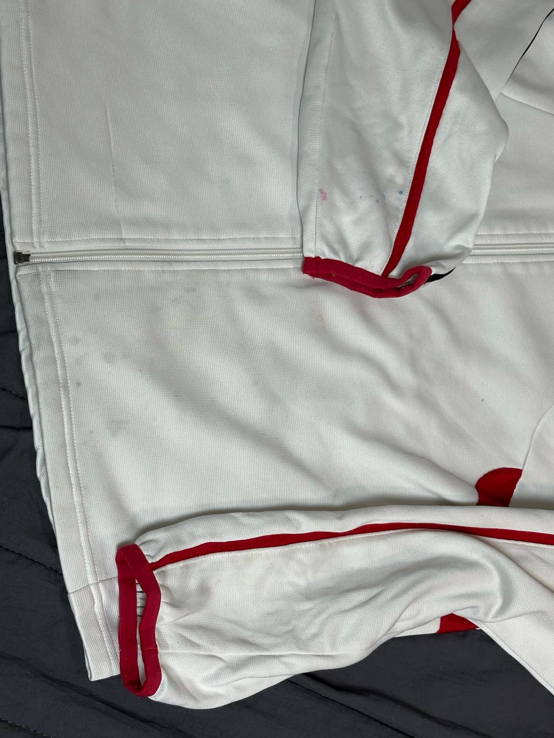 아디다스 AC밀란 트랙탑  화이트져지 라지 상품이미지8