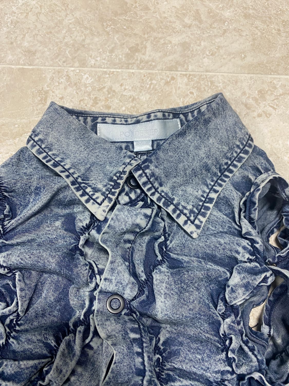 폰더럴 ponder.er 데님 셔츠 상품이미지3