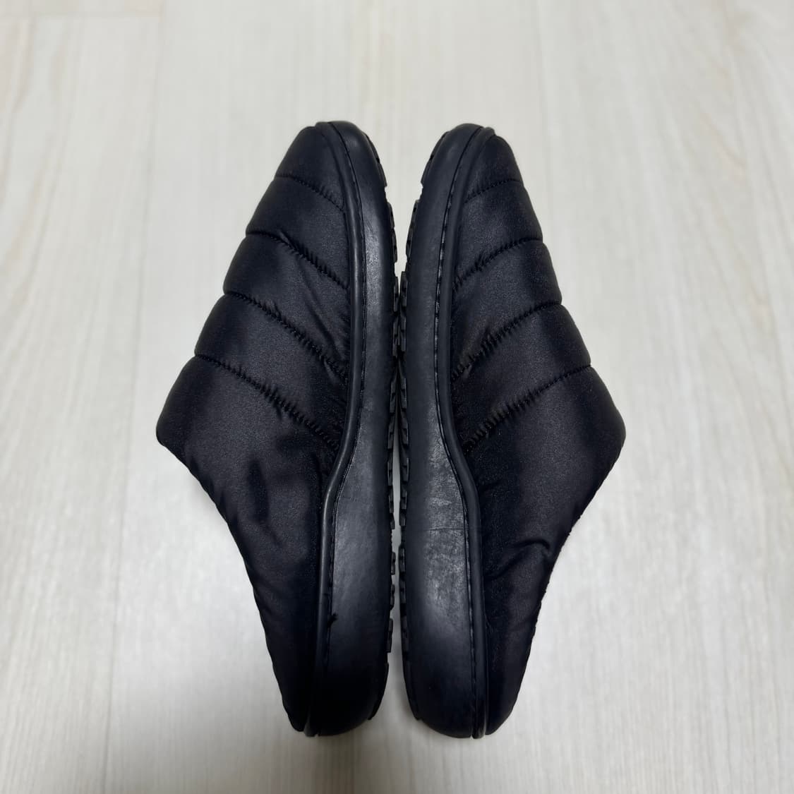 수부 패딩슬리퍼 블랙 0 상품이미지5