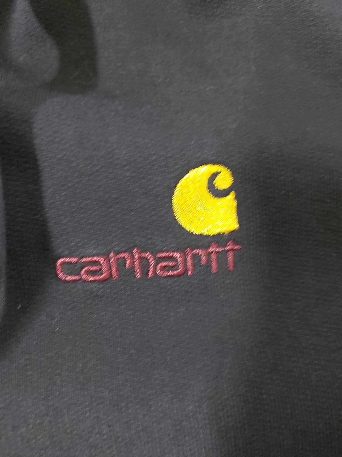 칼하트 후드집업 블랙 상품이미지3