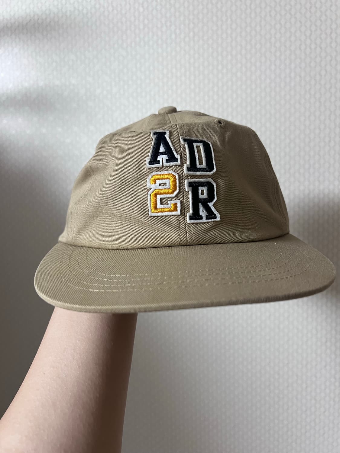Ader 아더에러 베이지 캠프캡 상품이미지1