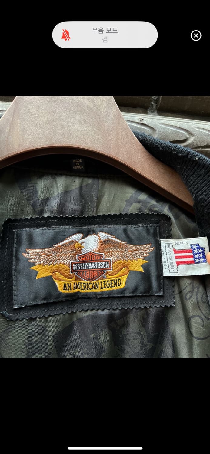 90s 할리데이비슨 스웨이드 가죽 라이더자켓  상품이미지4