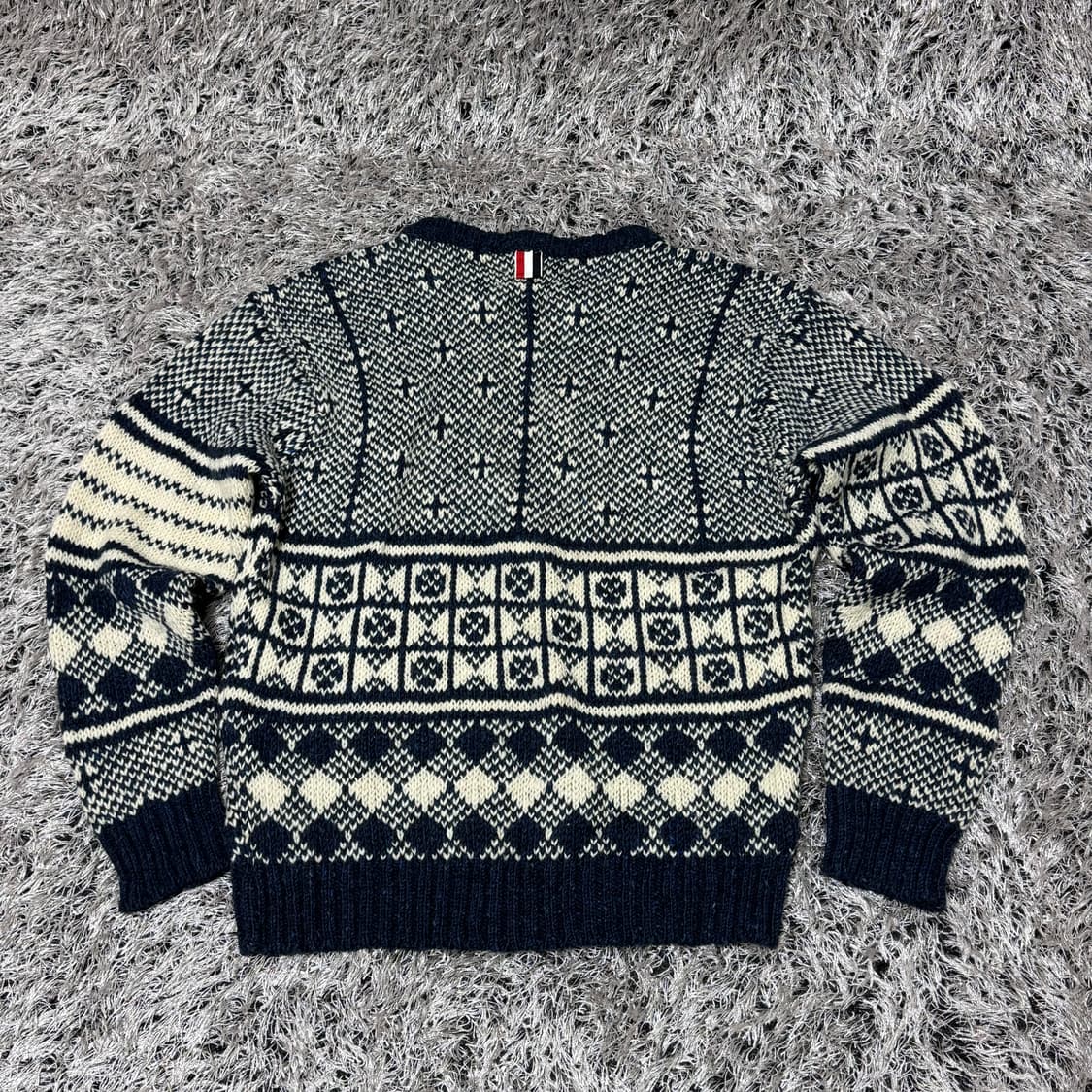 톰브라운 올오버 페어아일 울 스웨터 3 상품이미지2