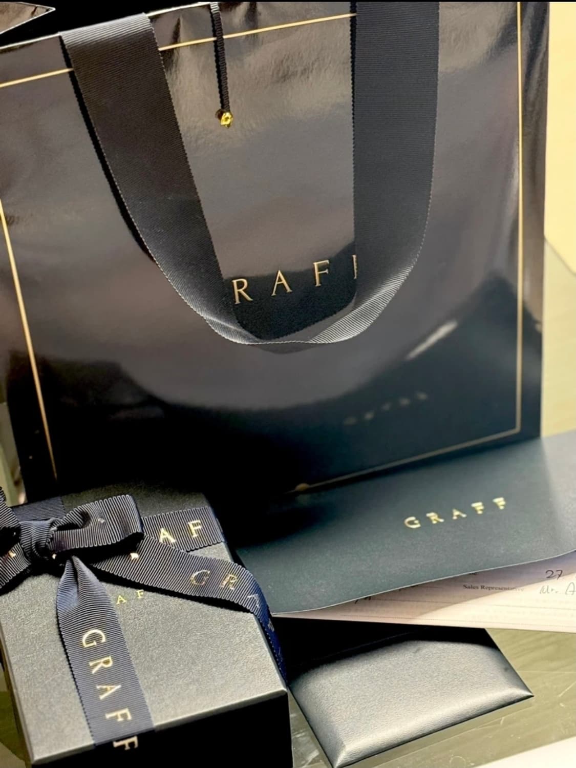 (마지막가격)그라프 버터플라이 목걸이 풀박스 상품이미지2