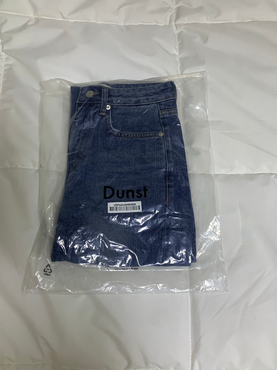 던스트 70s 플레어드 진 클래식 데님 팬츠 미드블루 s 상품이미지4