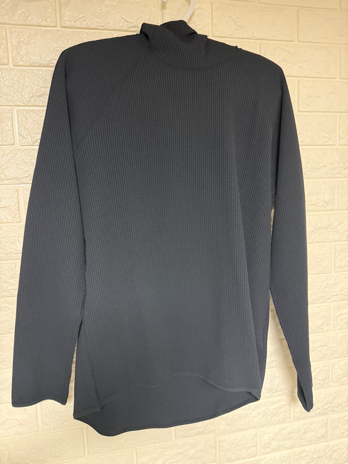 골드윈 와플 후디 블랙 4사이즈 상품이미지2