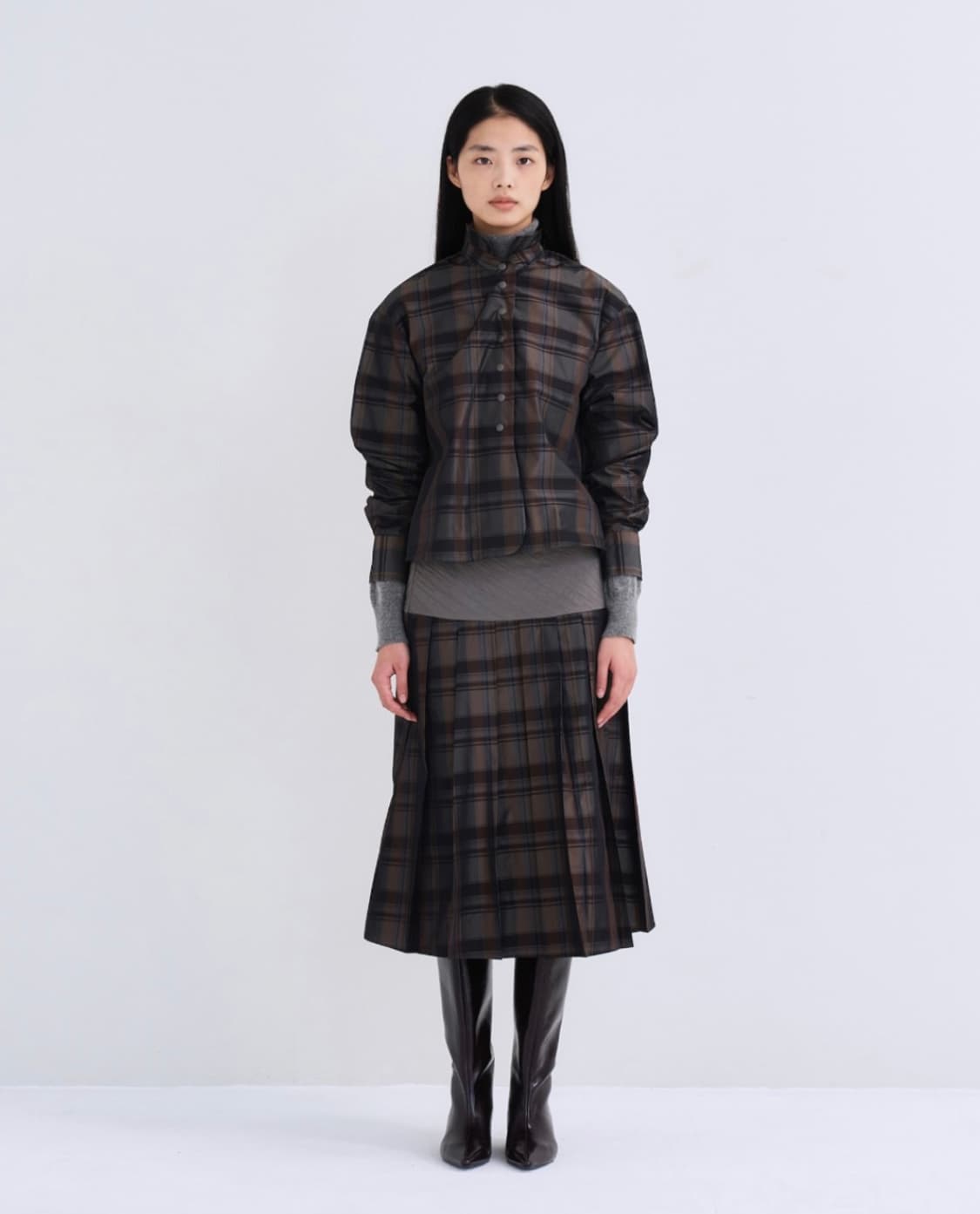 포코포스카 poko fosca 플리츠 스커트 (1사이즈) 상품이미지3